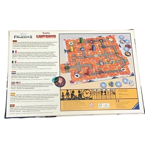 Ravensburger Disney Frozen II Junior Labyrinth Board Game NEW - Picture 3 of 5